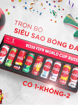 ‘Sốt xình xịch’ bộ sưu tập Coca-Cola chào World Cup cùng triệu giải thưởng hấp dẫn
