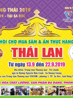 Cùng lễ hội Trung thu - Mua sắm và ẩm thực Thái Lan tại Sa Đéc 2019