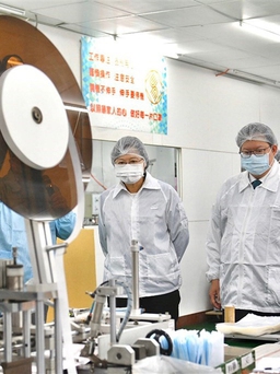 Sản xuất khẩu trang: Thành tựu đáng ghi nhận của Đài Loan trong phòng chống dịch bệnh