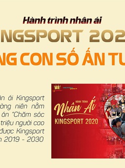 Hành trình nhân ái Kingsport 2020: Những con số ấn tượng