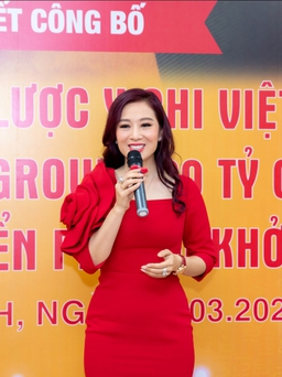 Á hậu Nguyễn Thu Hương kêu gọi thành công gói đầu tư 420 tỉ đồng