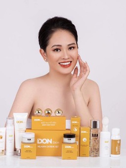 D.O.N Skin - thương hiệu mỹ phẩm cao cấp của doanh nhân Nguyễn Hương Giang