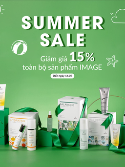 Chào hè rực rỡ - Ưu đãi hết cỡ 15% tất cả sản phẩm Image Skincare