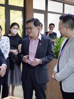 Phó Thủ tướng Singapore thăm Block 71 Sài Gòn của Becamex IDC