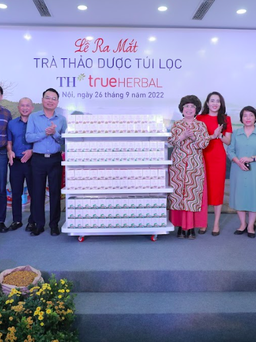 Tập đoàn TH ra mắt trà thảo dược túi lọc TH true HERBAL