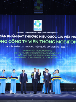 MobiFone được vinh danh Thương hiệu quốc gia Việt Nam 2022