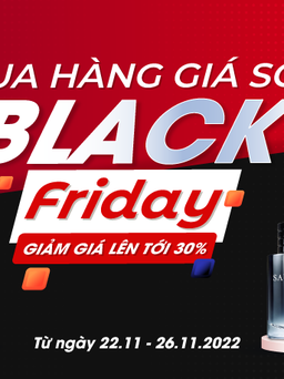 Chiaki.vn giảm giá Black Friday lên đến 30%