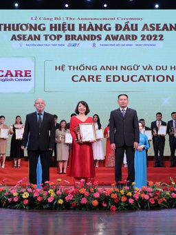 Trung tâm Anh ngữ và Du học Care Education đạt danh hiệu ‘Thương hiệu hàng đầu ASEAN’