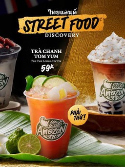 Café Amazon Vietnam ra mắt 3 món mới lấy cảm hứng từ ẩm thực đường phố Thái