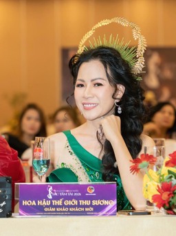 Doanh nhân Võ Thị Thu Sương trở thành đại sứ hoa hậu Thế giới doanh nhân