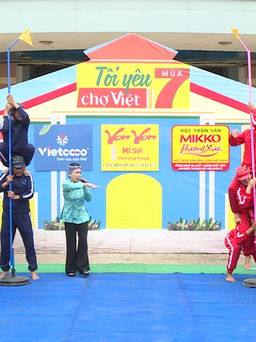 Tiểu thương ăn mãng cầu nuốt luôn hạt vì muốn thắng thử thách Tôi yêu chợ Việt