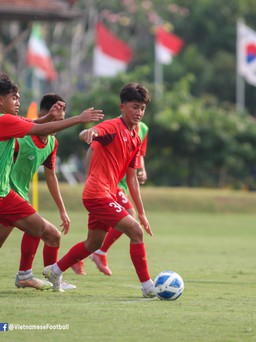 U.16 Việt Nam khởi đầu thuận lợi bất ngờ tại Indonesia