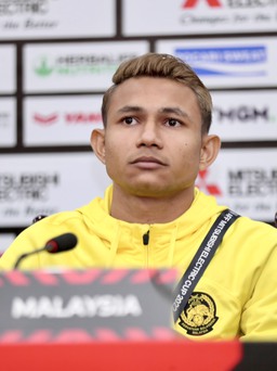 'Sát thủ' số 1 tuyển Malaysia: ‘Chúng tôi không muốn mất mặt tại Việt Nam’