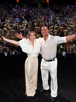 Disney tổ chức buổi ra mắt hoành tráng phim 'Jungle Cruise' có Dwayne Johnson đóng