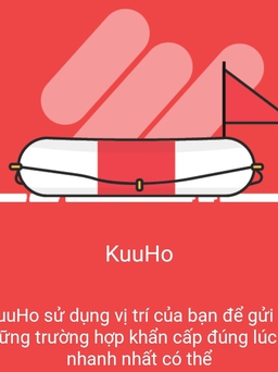 Người dân Đà Nẵng có thêm ứng dụng KuuHo báo tin đề nghị hỗ trợ khẩn cấp