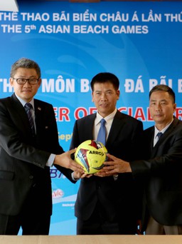 Tuyển Việt Nam đặt mục tiêu có huy chương tại Giải bóng đá bãi biển ABG5