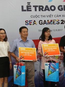 Trao giải Cuộc thi viết cảm xúc SEA Games 2017