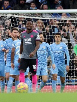 Kết quả Man City 6-3 Leicester City, Ngoại hạng Anh: Chiến thắng của ván tennis