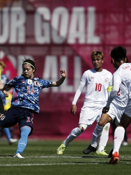 Kết quả tuyển nữ Nhật Bản 5-0 Myanmar, Asian Cup 2022: ĐKVĐ quá mạnh!