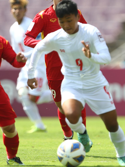 Asian Cup nữ 2022: Hòa 2-2 với Myanmar, tuyển Việt Nam gặp Trung Quốc ở tứ kết