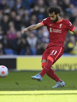 Kết quả Brighton 0-2 Liverpool: 'Lữ đoàn đỏ' có bàn thắng thứ 2.000 tại Ngoại hạng Anh