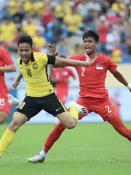 Kết quả U.23 Singapore 2-2 U.23 Malaysia, SEA Games 31: 'Mãnh hổ' bị cầm chân
