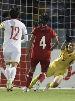 Kết quả nữ Việt Nam 7-0 Campuchia, SEA Games 31: Mưa bàn thắng