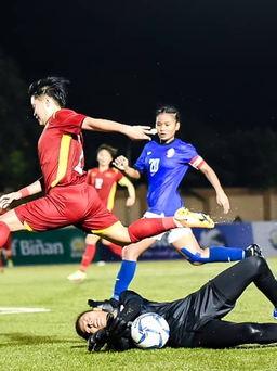 Kết quả nữ Việt Nam 3-0 nữ Campuchia, Đông Nam Á 2022: 3 điểm dễ dàng