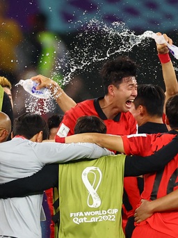 Kết quả tuyển Hàn Quốc 2-1 Bồ Đào Nha, World Cup 2022: Giọt nước mắt sung sướng