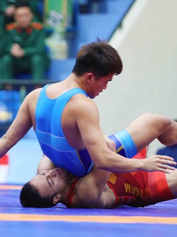 Hà Nội dẫn đầu môn vật tại Đại hội thể thao toàn quốc lần thứ 9