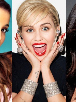 Miley Cyrus, Selena Gomez, Ariana Grande đồng loạt chia tay người yêu