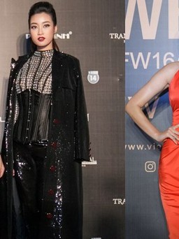 Mỹ Linh, Thanh Tú, Tóc Tiên đọ sắc trên thảm đỏ 'Fashion Week 2016'