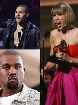 Loạt sao 'gây chiến' với đồng nghiệp ngay trên sân khấu Grammy