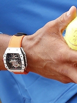 Nadal khoe đồng hồ nửa triệu bảng ở giải Pháp mở rộng