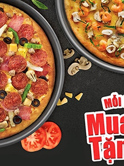 Ưu đãi Mua 1 tặng 1 dành cho mua mang về tại Pizza Hut