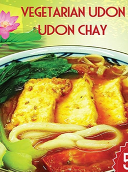 Mùa chay - Thưởng thức udon chay độc quyền từ Marukame Udon