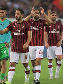 Serie A: Cuộc cải tổ của AC Milan khởi đầu bằng thất bại