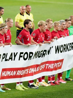 Na Uy lại làm dậy sóng vụ tẩy chay World Cup 2022 ở Qatar