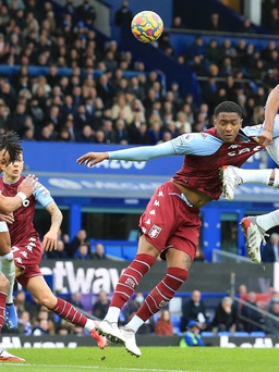 Kết quả Ngoại hạng Anh, Everton 0-1 Aston Villa: Toffees tuột dốc không phanh