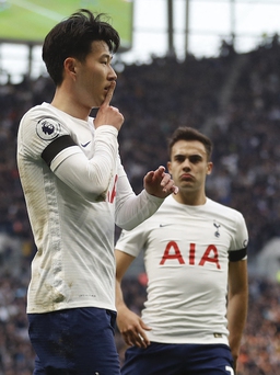 Son Heung-min lập cú đúp, HLV Conte tiếc khi Tottenham bị tạm dừng đà thăng hoa