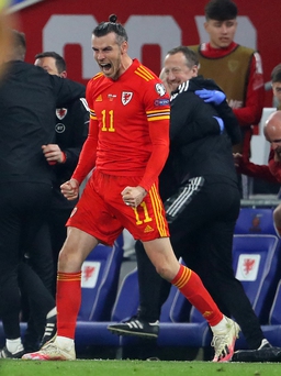 Siêu phẩm của Gareth Bale giúp Xứ Wales tiến sát cơ hội dự World Cup 2022