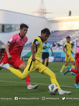 VCK U.23 châu Á: Malaysia tập trung toàn lực cho trận gặp Thái Lan
