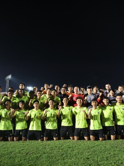 ‘Sếp’ lớn ghé thăm truyền lửa cho tuyển U.19 Indonesia trước trận gặp Việt Nam
