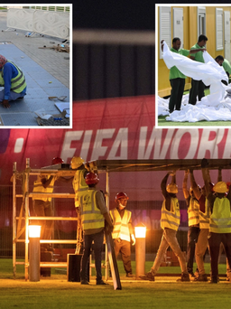 Chậm tiến độ, Qatar phải làm việc xuyên ngày đêm để kịp phục vụ World Cup 2022