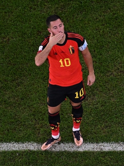 Ngôi sao Eden Hazard chia tay tuyển Bỉ sau cú sốc tại World Cup 2022