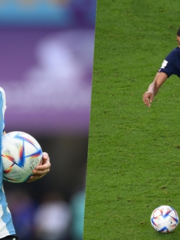 World Cup 2022: Cuộc đua giải ‘Vua phá lưới’ nóng lên giữa Messi và Mbappe