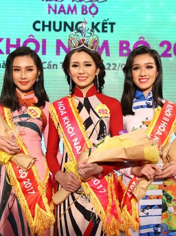Người đẹp An Giang đoạt vương miện Hoa khôi Nam bộ 2017
