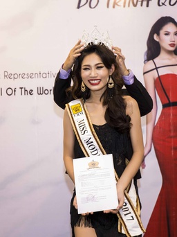 Đỗ Trịnh Quỳnh Như tham dự Miss Model of The World 2017