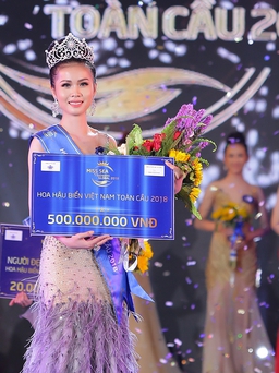 Người đẹp Tiền Giang đăng quang Hoa hậu Biển Việt Nam Toàn cầu 2018