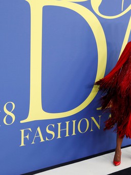 Vừa về từ Việt Nam, Naomi Campbell đã nhận giải biểu tượng thời trang Mỹ